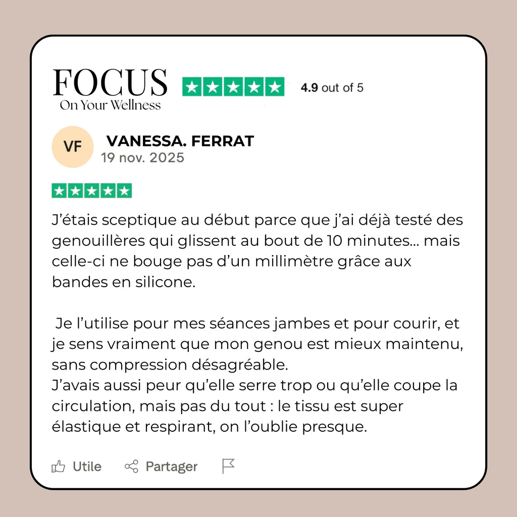 Maintiens de Compression Genoux