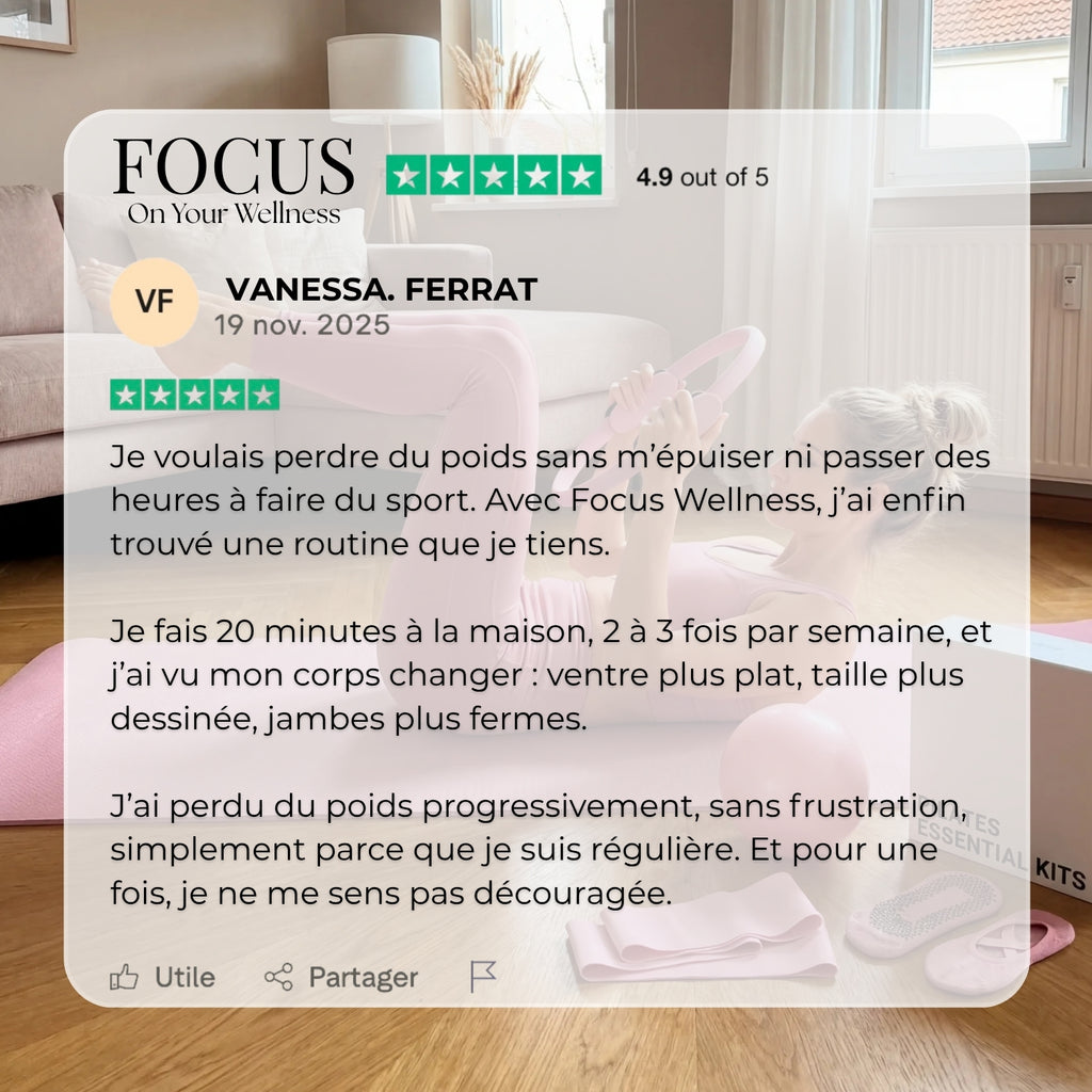 Kit de Pilate à la Maison - Résultats Rapides & Visibles