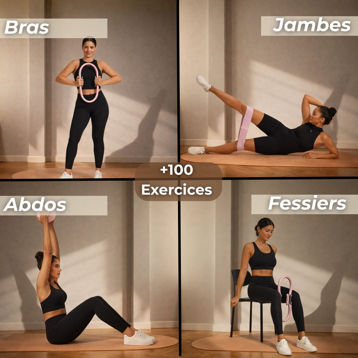 Kit de Pilate à la Maison - Résultats Rapides & Visibles