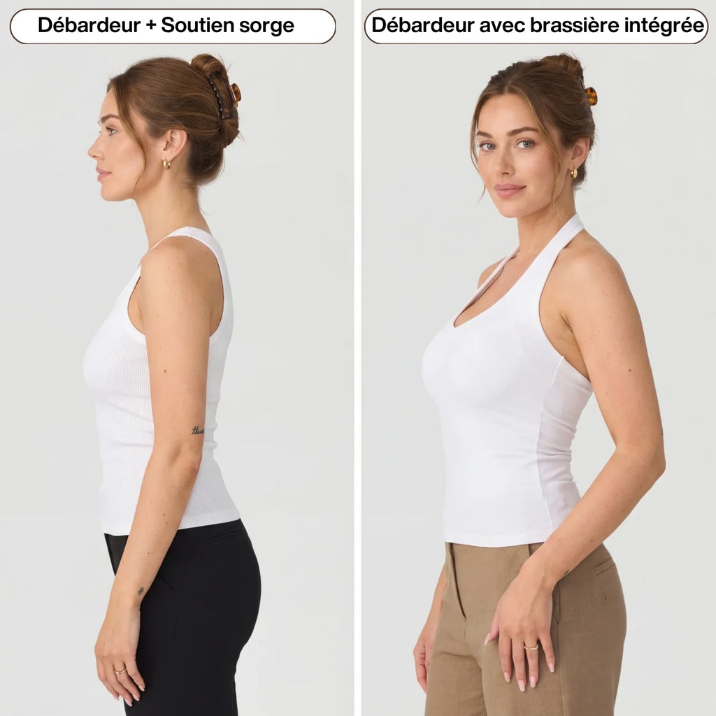 Top 2-en-1 avec Brassière Intégrée