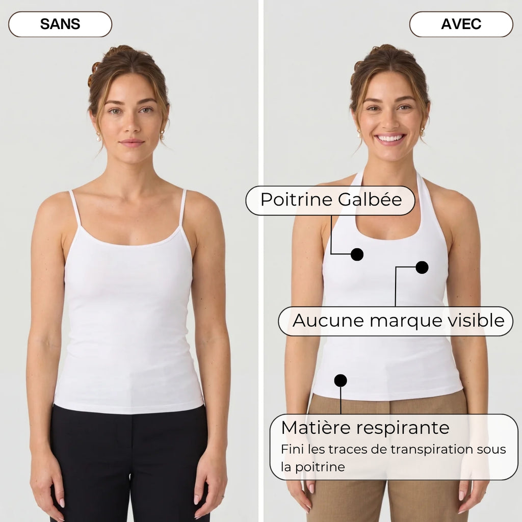 Top 2-en-1 avec Brassière Intégrée