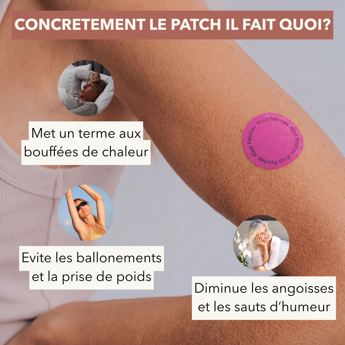 Patches Ménopause