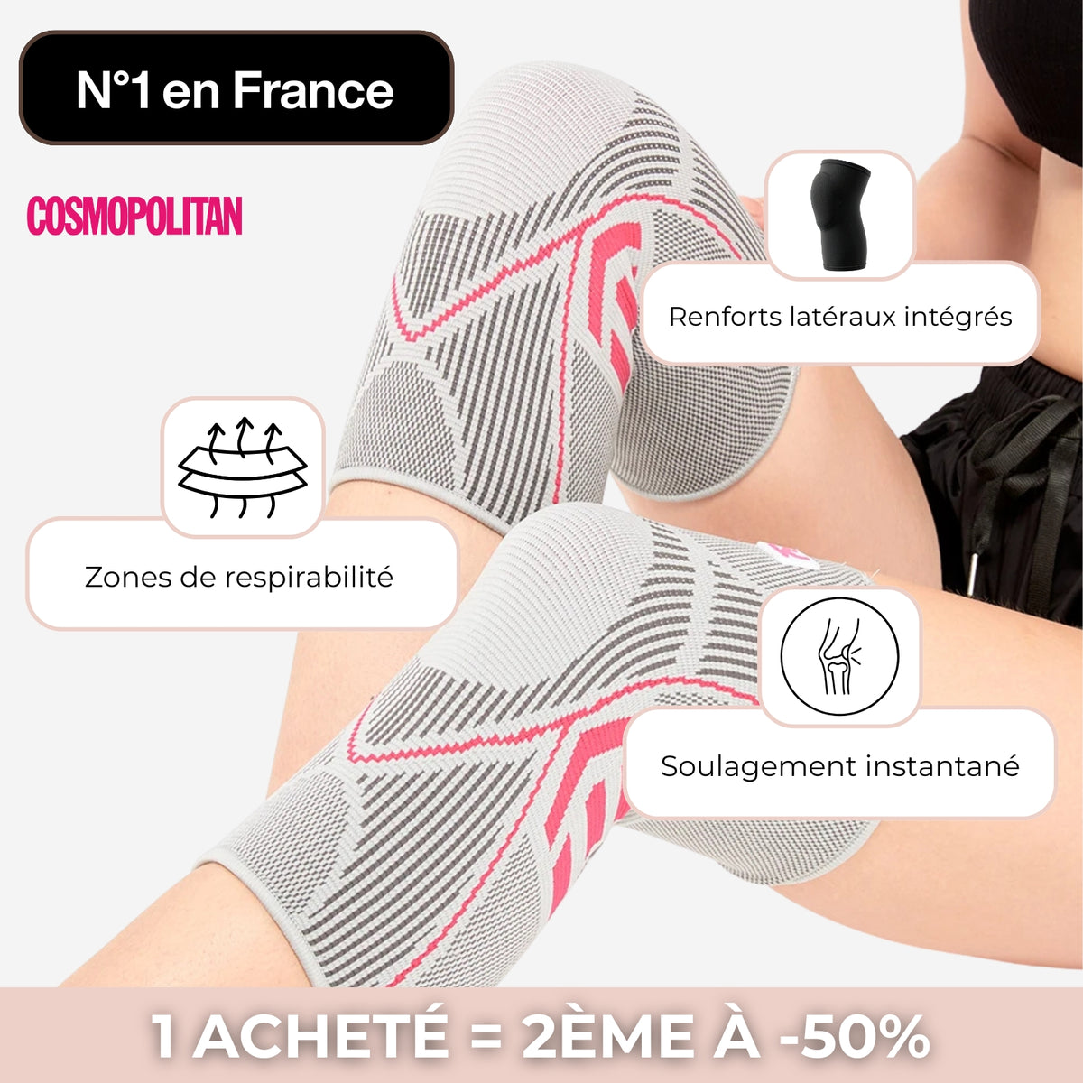 Maintiens de Compression Genoux